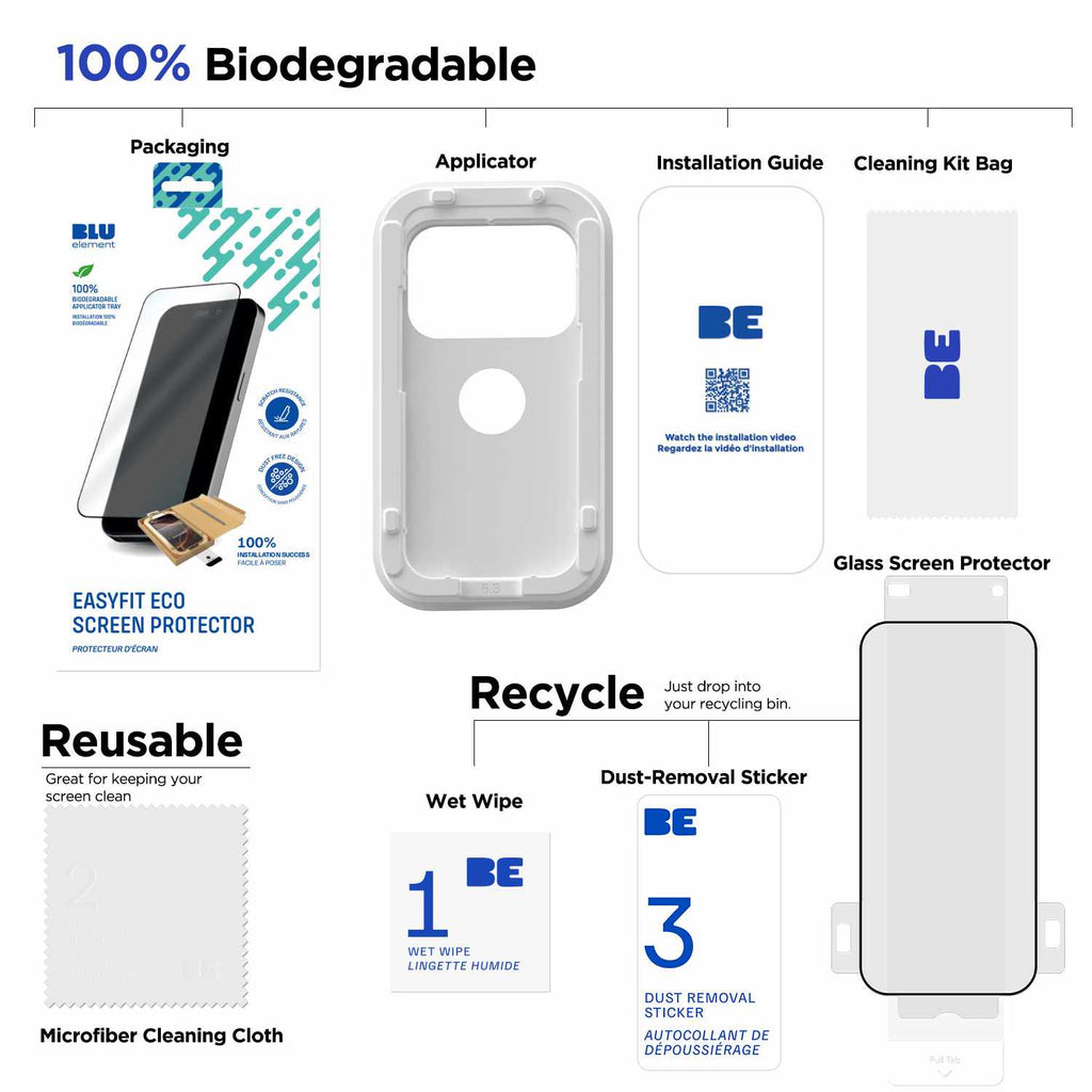 EasyFit Eco Screen Protector iPhone 17 Pro