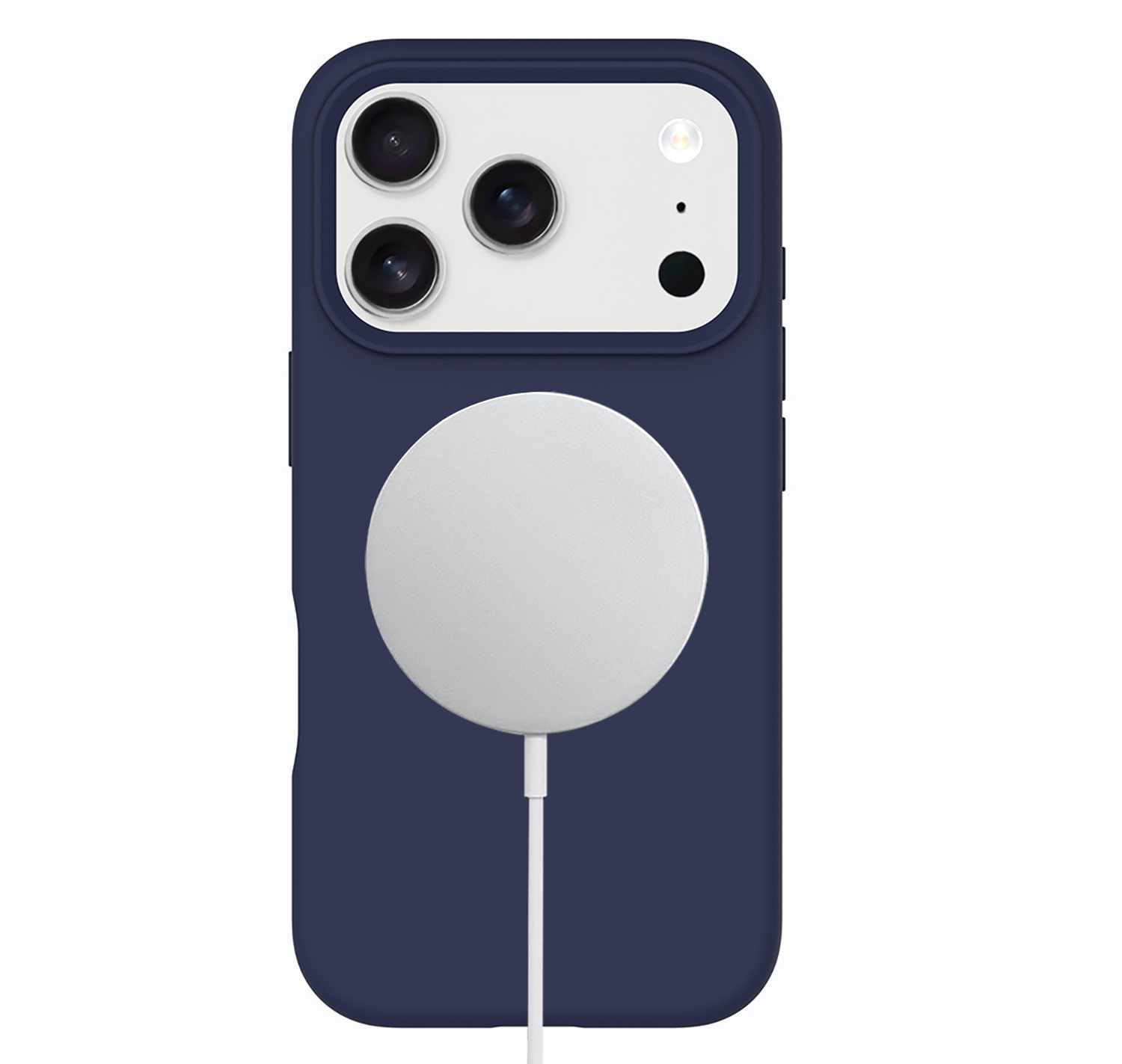 BESMG17PRM1 Silicone MagSafe Case iPhone 17 Pro Max Navy