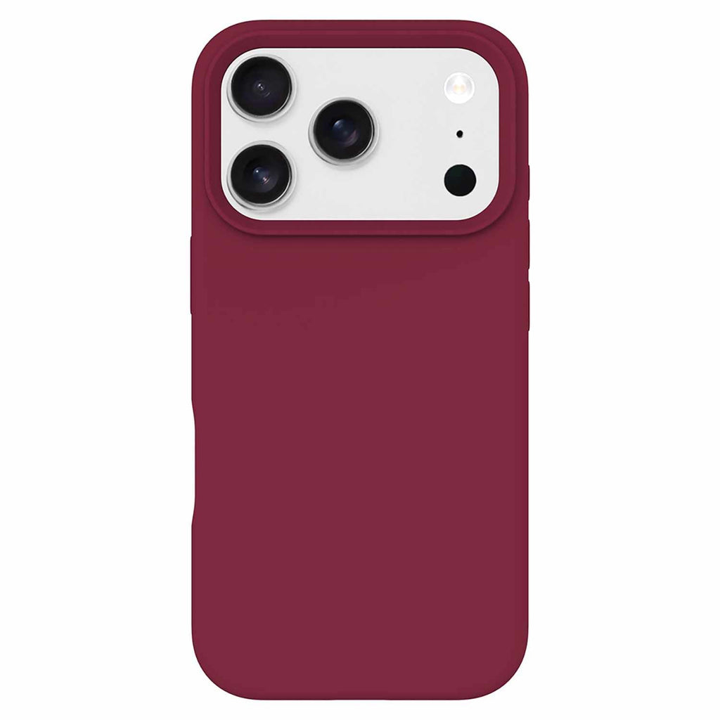 BESMG17PRM5 Silicone MagSafe Case iPhone 17 Pro Max Cranberry