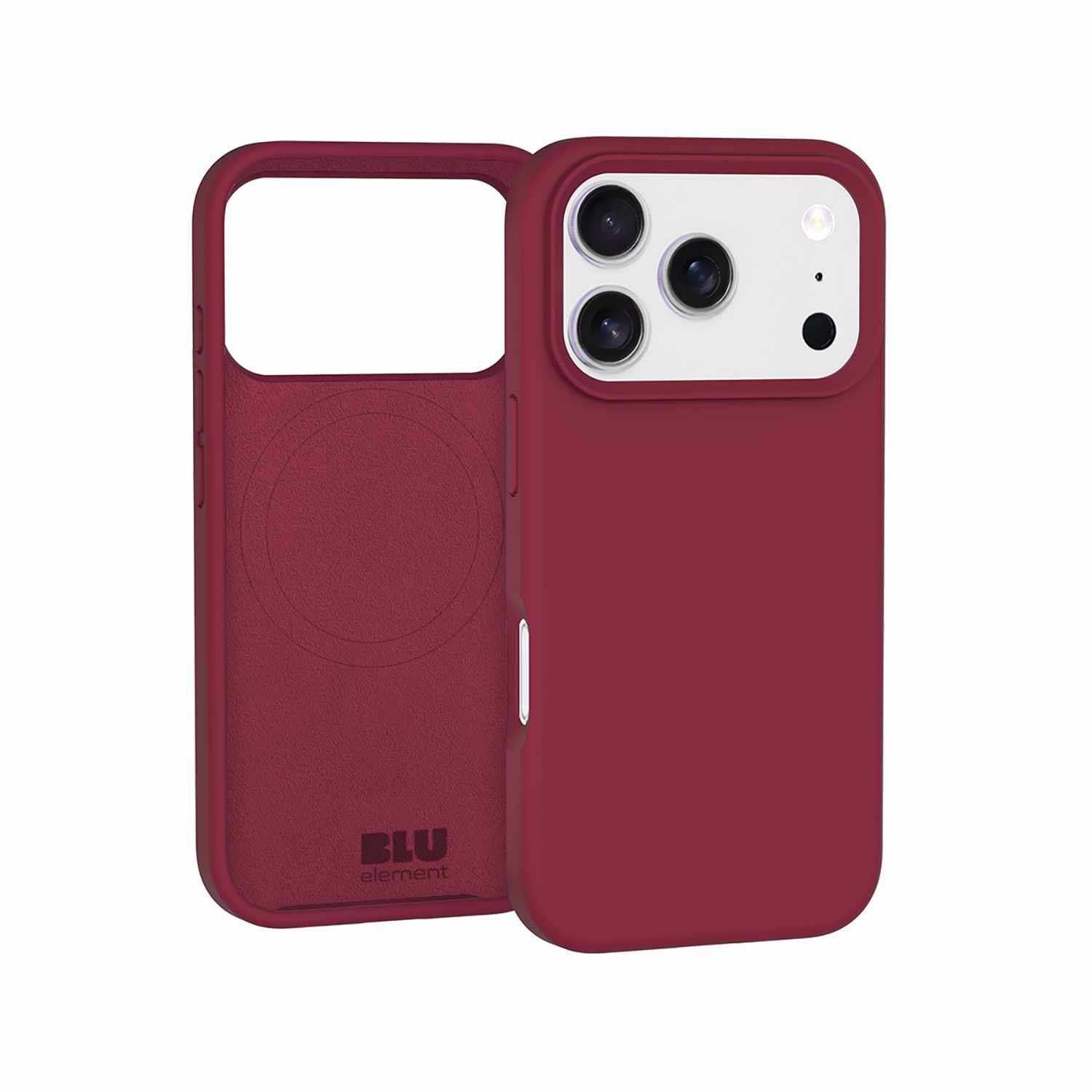BESMG17PRM5 Silicone MagSafe Case iPhone 17 Pro Max Cranberry