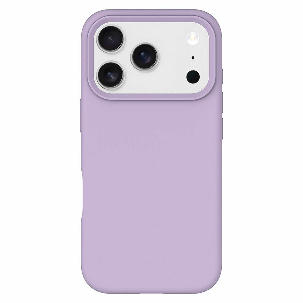 Silicone MagSasfe Case WITH Screen Protector iPhone 17 Pro Max Lavender