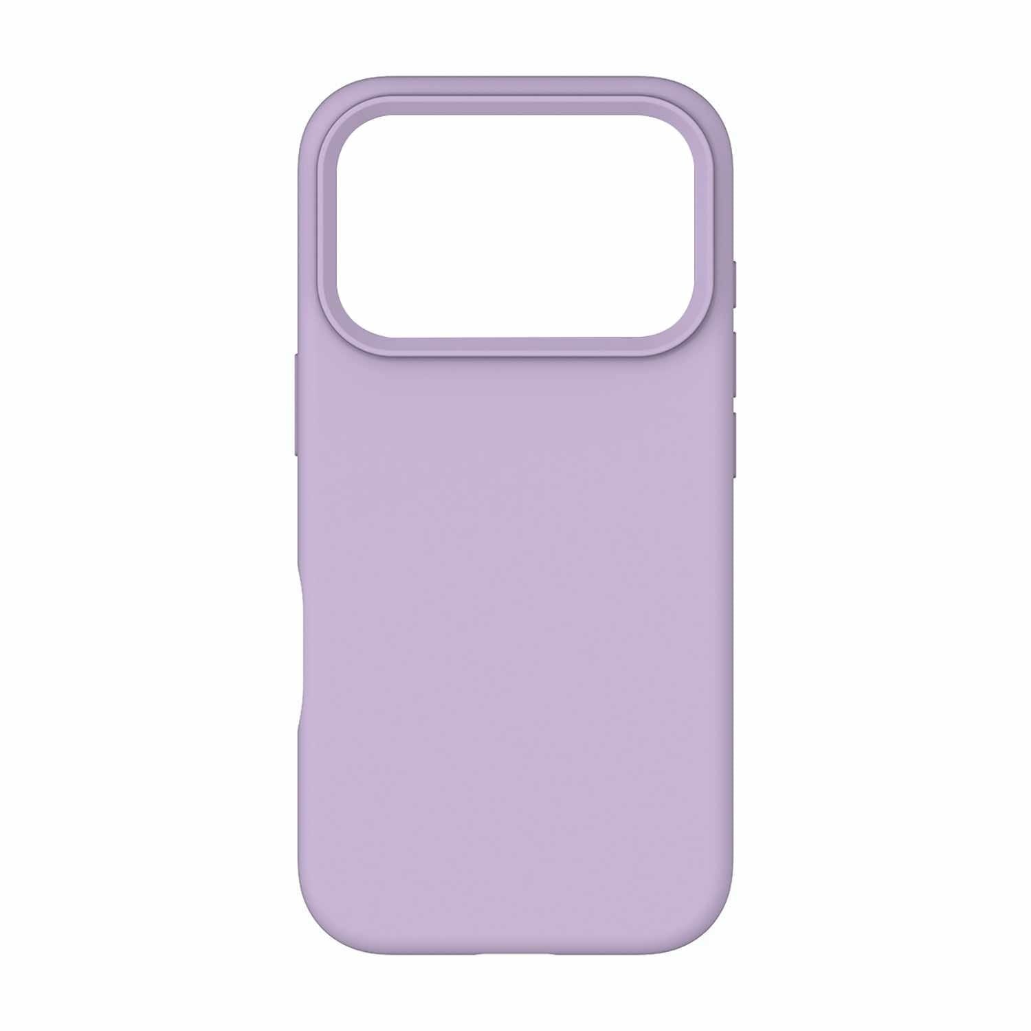 Silicone MagSasfe Case WITH Screen Protector iPhone 17 Pro Max Lavender