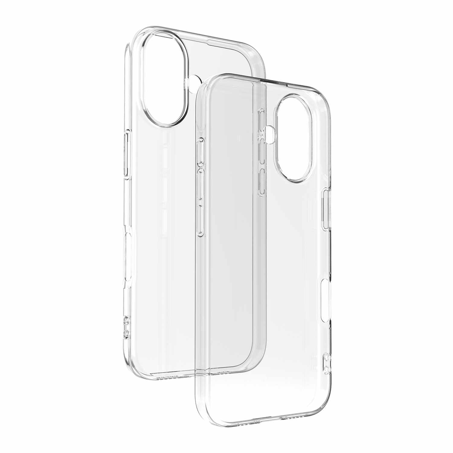 Gelskin Case WITH Screen Protector iPhone 17 Clear