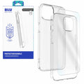 Gelskin Case WITH Screen Protector FOR IPHONE 15 - CLEAR Clear