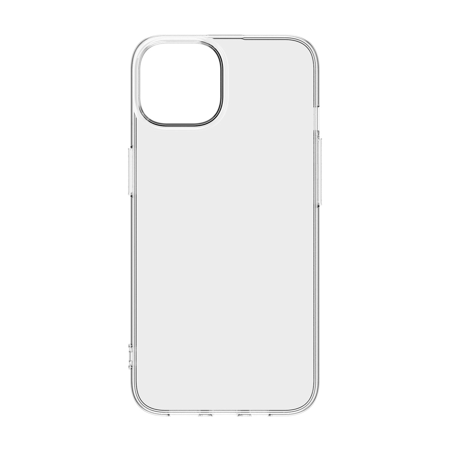 Gelskin Case WITH Screen Protector FOR IPHONE 15 - CLEAR Clear