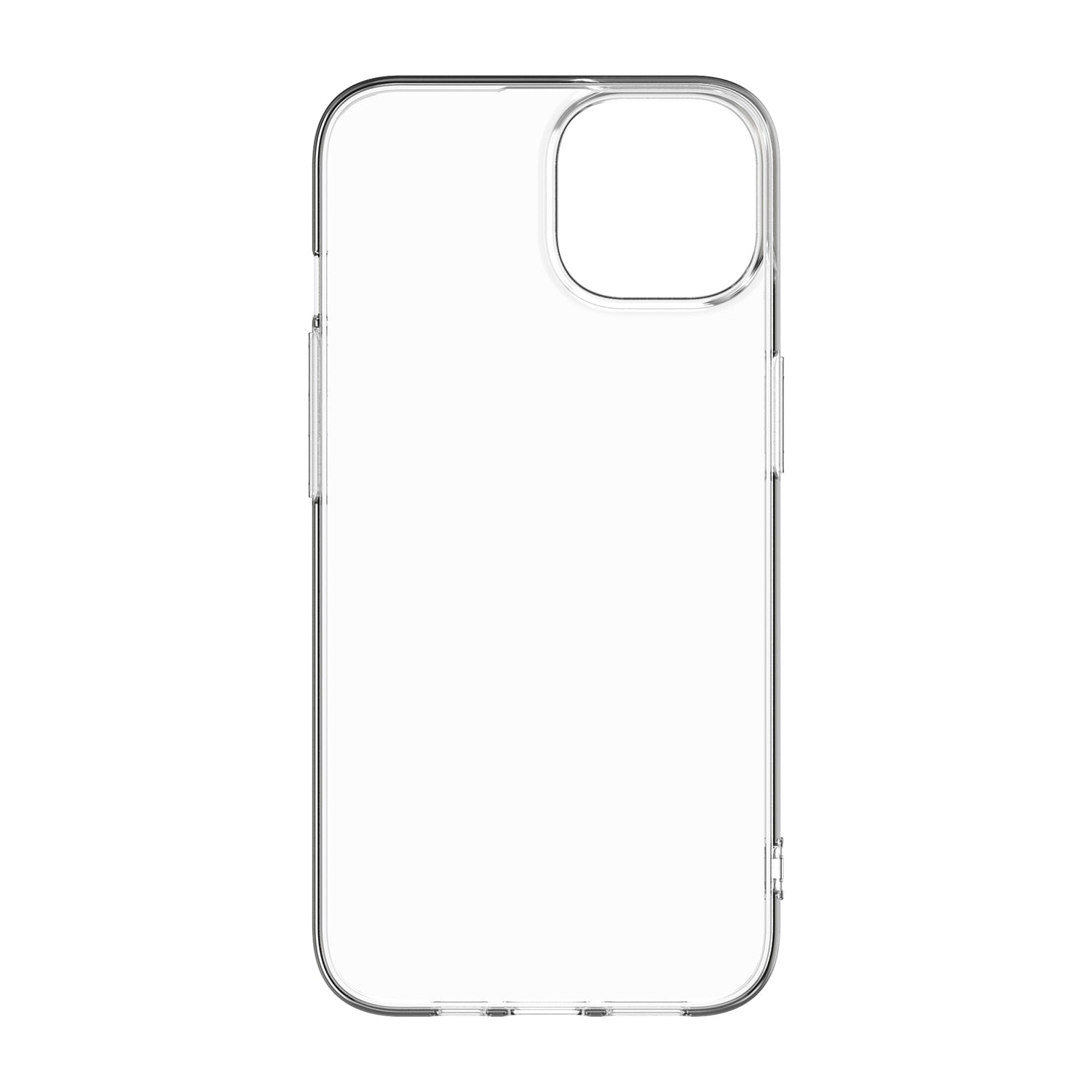 Gelskin Case WITH Screen Protector FOR IPHONE 15 - CLEAR Clear