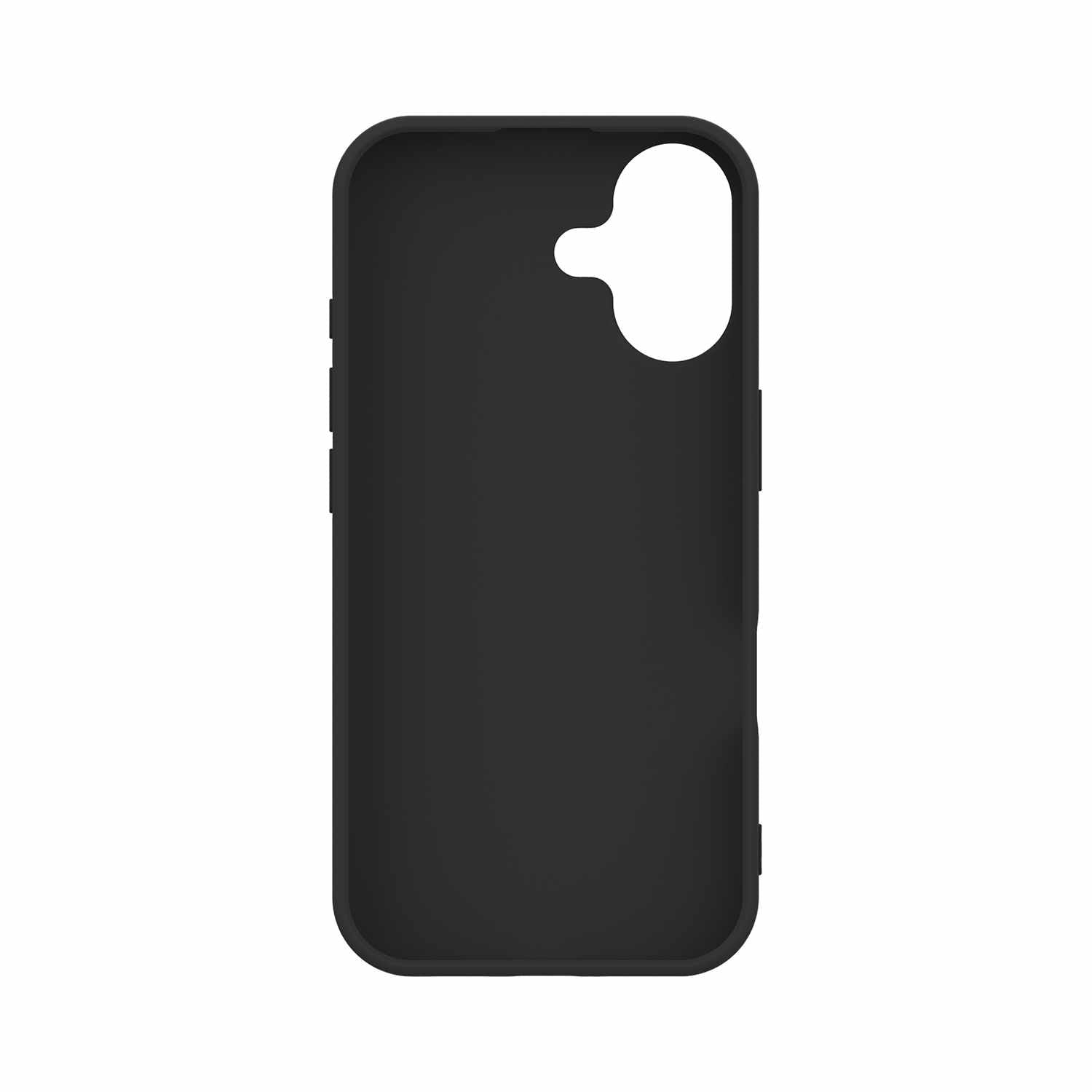 Gelskin Case WITH Screen Protector FOR IPHONE 16 - BLACK Black