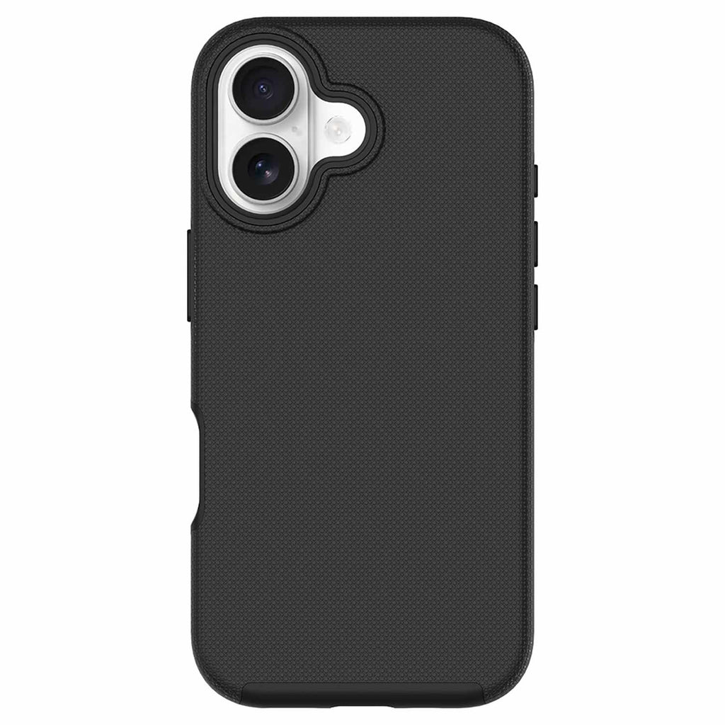 Armour Rugged WITH Screen Protector FOR iPhone 17 - BLACK Black