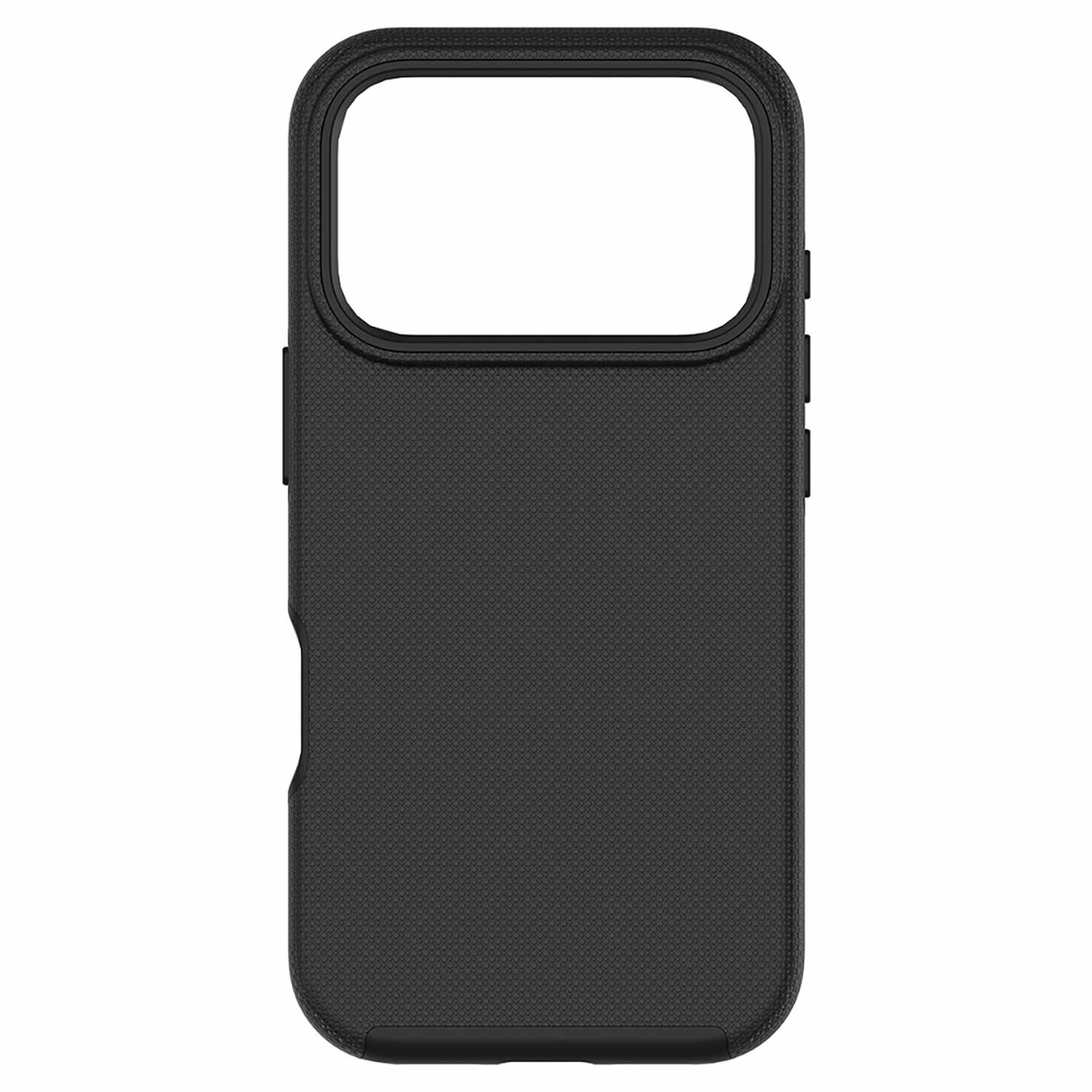 Armour Rugged WITH Screen Protector FOR iPhone 17 Pro - BLACK Black