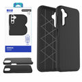 Armour Rugged WITH Screen Protector FOR SAMSUNG GALAXY A17/A16 - BLACK Black