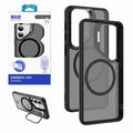 Chromatic Kick w/Magnets Case WITH Screen Protector for S26 Black