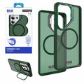 Chromatic Kick w/Magnets Case WITH Screen Protector for S26 Ultra Sage Green